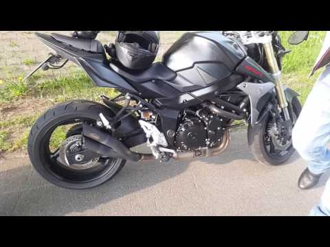 Suzuki gsr 750 vs Kawasaki Z 750 Exhaust
