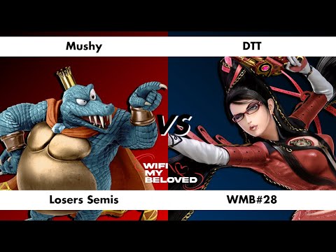 WMB#28 | Mushy (King K.Rool) Vs DTT (Bayonetta) | Losers Semis