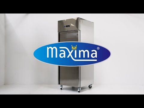 Maxima Gastro Gefrierschrank - 700 l - 3 Einstellbare Regale (2/1 GN) - auf Rädern - inkl. Regale