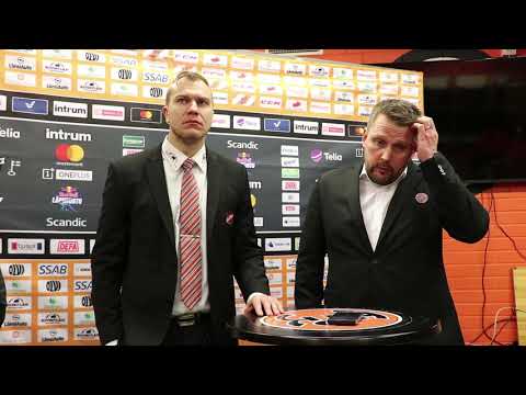 Jälkilöylyt HPK-KooKoo 2.3.2019 - lehdistötilaisuus