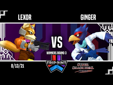 Tripoint Smash 109 - Winners Round 3 - lexor(Fox) Vs. Ginger(Falco)