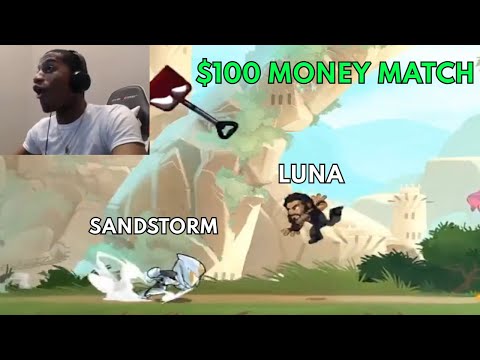 Sandstorm vs Luna #1 - $100 Money Match - Pro Brawlhalla - NA - Brawlhalla Show Match #54
