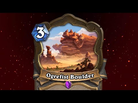 NEW EXPANSION BOULDERFIST OGRE CARD