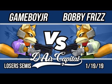 D-Air Capital 13 - Gameboyjr (Blue Fox) Vs. Bobby Frizz (Fox) - Top 8 L. Semis