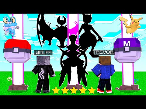 *NOVA* LUCKY PIXELMON vs RAID 6 ESTRELAS DE POKÉMON INICIAL vs LENDÁRIO - MINECRAFT PIXELMON MOD