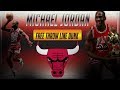 Michael Jordan Iconic Free Throw Line Dunk 