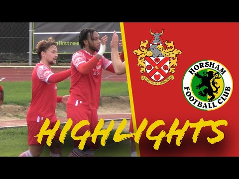 BACK IN LEAGUE ACTION | Hornchurch v Horsham Match Highlights | Isthmian Premier League 2022/23