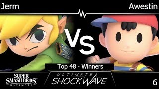 USW 6 - Jerm (Toon Link) vs TLOC | Awestin (Ness) Top 48 - Winners - SSBU