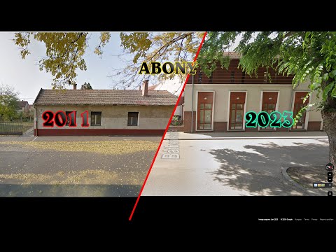 Így változott Abony (2011 vs. 2023)