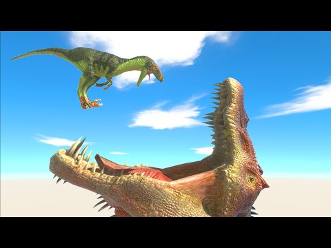 DEADLY JUMP INTO THE MOUTH #3 | Animal Revolt Battle Simulator