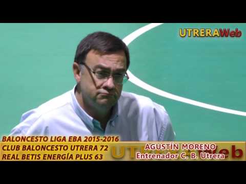 BALONCESTO -- LIGA EBA  UTRERA   72 -  REAL BETIS ENERGÍA PLUS 63