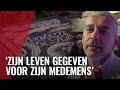 Gedenksteen voor verzetsstrijder Anton De Kom in Nieuwe Kerk