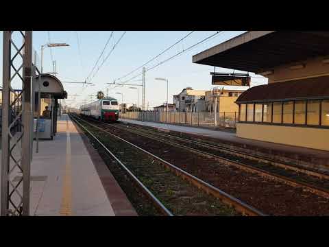 Treno Regionale+Locomotore E464.135 Regionale 22121 Melito di Porto Salvo-Paola