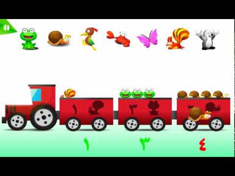 Kids Math and Numbers 123 in A Video