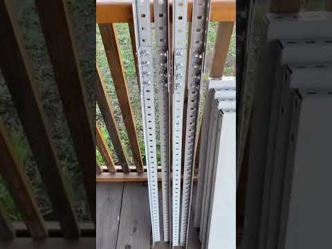 СТЕЛЛАЖ ИЗ ЛЕРУА, СБОРКА #leroymerlin #ремонт #сделайсам #shorts