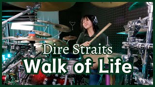 Download lagu Walk of Life - Dire Straits || Drum cover by KALONICA NICX mp3