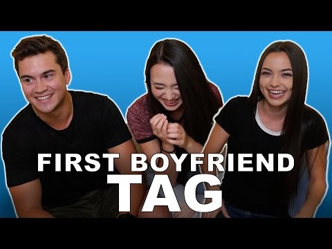 FIRST BOYFRIEND TAG - Merrell Twins Video