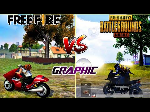 FREE FIRE VS PUBG MOBILE GRAPHICS COMPARISON 2020 / ULTRA HD GRAPHICS ROG PHONE 3