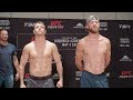 UFC Ottawa: Weigh-in Faceoffs