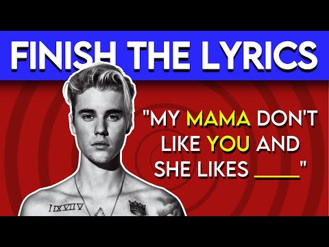 Finish the Lyrics of 2010s Hit Songs🎤 🎶 - Music Quiz