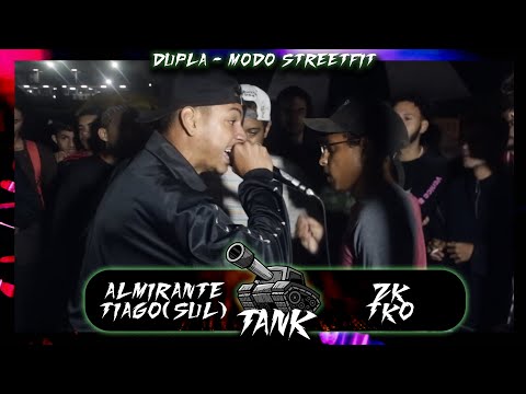 Thiago(RS) & Almirante Vs ZK & TKO (INCORPORAA, KKK) 527º Batalha do Tanque | RJ