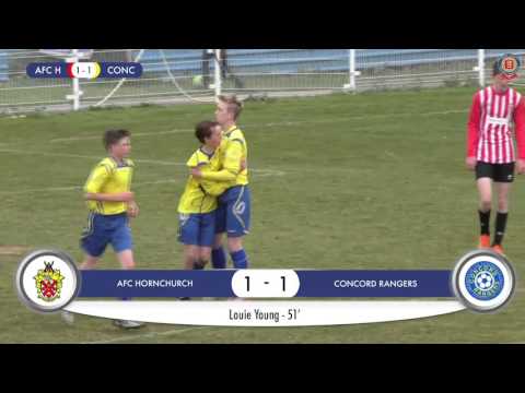 AFC Hornchurch 2-1 Concord Rangers (aet) (Essex Andrews Under 14s Cup Final)