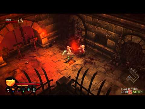 Diablo 3 PS3 Walkthrough 1080p - Normal ACT 1 Barbarian female AndrissGG Part 6