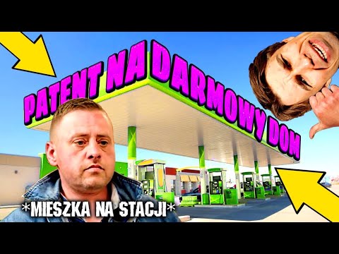PATENT NA KASĘ - MIESZKAM NA STACJI BENZYNOWEJ?! ⛽️🚦