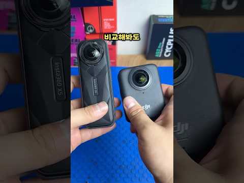 역대급 자전거 액션캠 dji 오즈모 360 카메라!