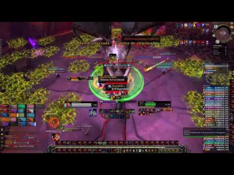 Attain it vs Nythendra Mythic (Shadow Priest PoV -  Lyram)