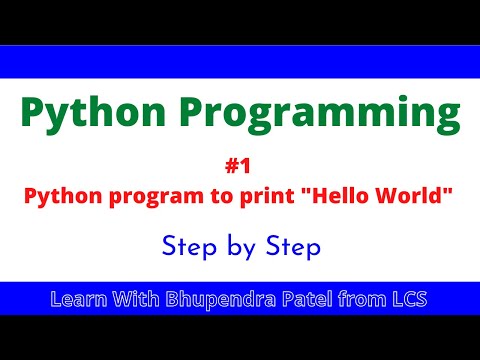 1 Python Practical Print Hello World In Python