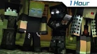 [1 Hour] &quot;Crown&quot; A Minecraft Original Music Video ♫👑♫