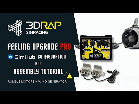 3DRAP FEELING UPGRADE PRO RUMBLE MOTORS + WIND GENERATOR TUTORIAL