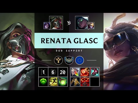 Renata Glasc Support vs Senna - EUW Challenger Patch 25.21