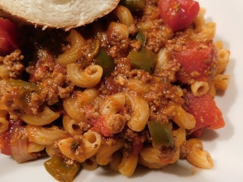 American Goulash..How to make Easy American Goulash
