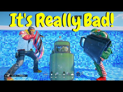 Using the Worst Shield Operator in Rainbow Six Siege