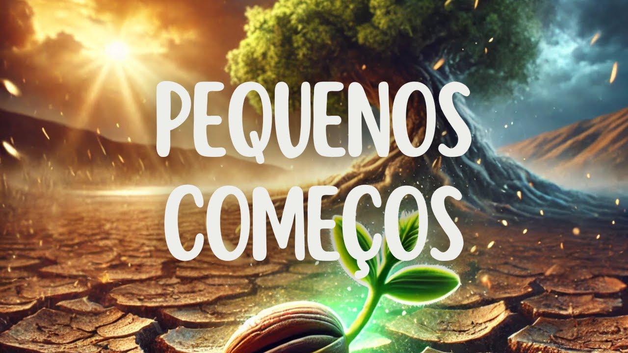 NÃO TENHA VERGONHA DE COMEÇAR PEQUENO -  15 DE OUTUBRO // DEVOCIONAL DA MANHÃ - Thiago Batista