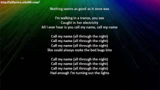 KASABIAN All Through The Night Lyrics
