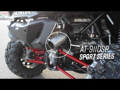 2019-20 Honda Talon 1000 SXS Exhaust System by MBRP®. Sound files for Part number AT-9110SP/PT