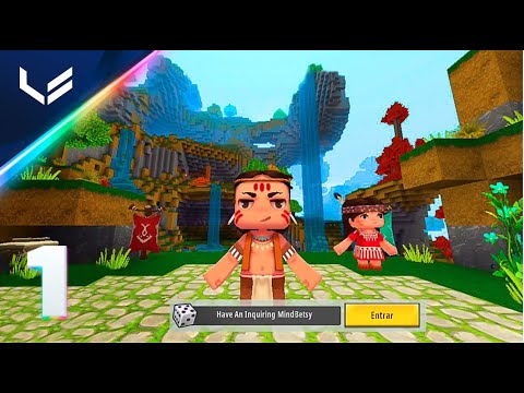 Mini World Block Art #1 Survival - O Início de Gameplay, Passo a Passo (Português PT-BR)