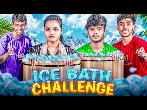  ICE BATH CHALLENGE! 😱🤯 Who Can Handle It?! NRFM?