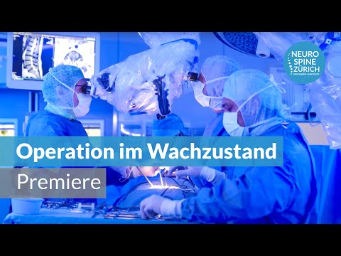 Rückenoperation im Wachzustand