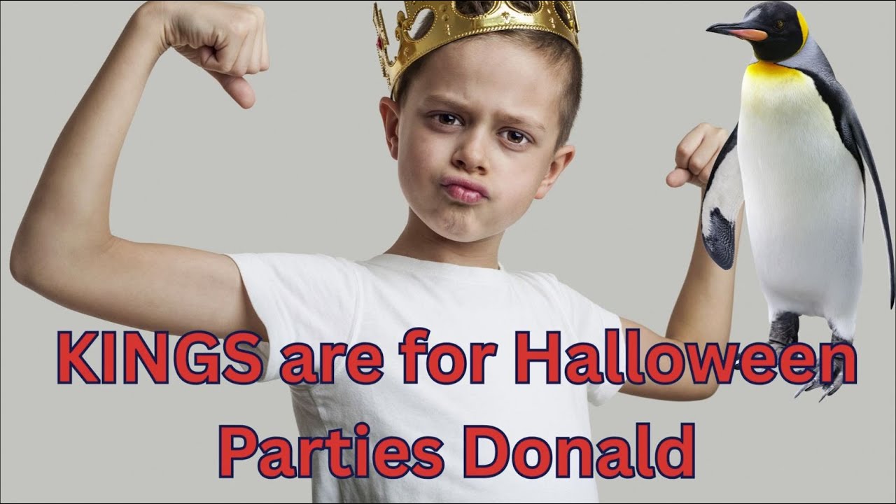 Kings Are For Halloween Donald