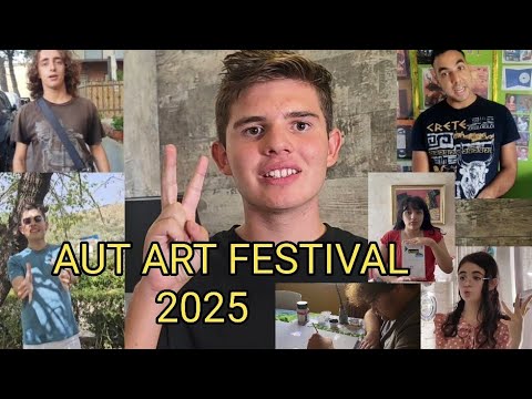 An incredible and exciting festival of artists with autism. 💙Chris Present💙