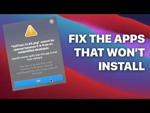 Quick Fix: App Cannot Be Opened Because It Is From An Unidentified Developer