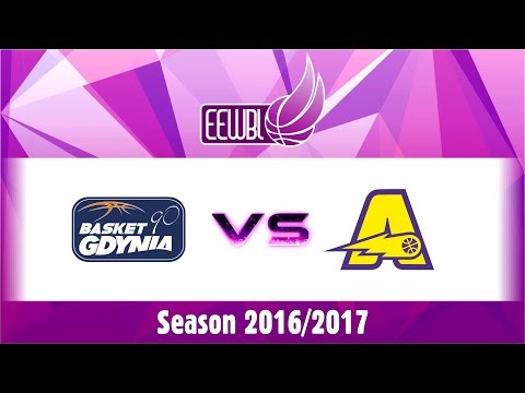 Basket 90 Gdynia vs Avangard Kiev - EEWBL 06.01.17. Vilnius