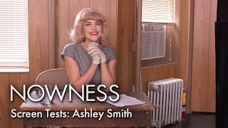 Ashley Smith in “Screen Tests” by Marissa Kaiser and Aura Friedman video
