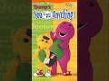 Barney You Can Be Anything 2002 VHS Paramount Nick Jr Version FANMADE
