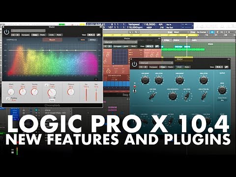 Logic Pro X 10.4 Update - All NEW plugins and features!