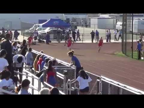JVB 200m Heat 2 vs Marina & Edison 4-2-15 - Los Alamitos Boys